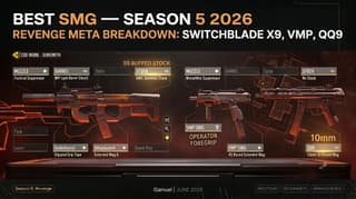 Best SMG in COD Mobile Season 5 2026 Revenge meta loadouts