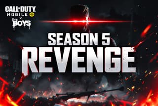 COD Mobile Season 5 Revenge key art featuring The Boys crossover and Armored Royale