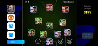 eFootball 2027 tactics screen showing an attacking formation