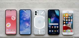 Lineup of budget smartphones under $500 arranged side by side