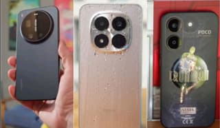 Lineup of current Xiaomi, Redmi, and POCO smartphones including the Xiaomi 17 Ultra and Redmi Note 15 series on a table