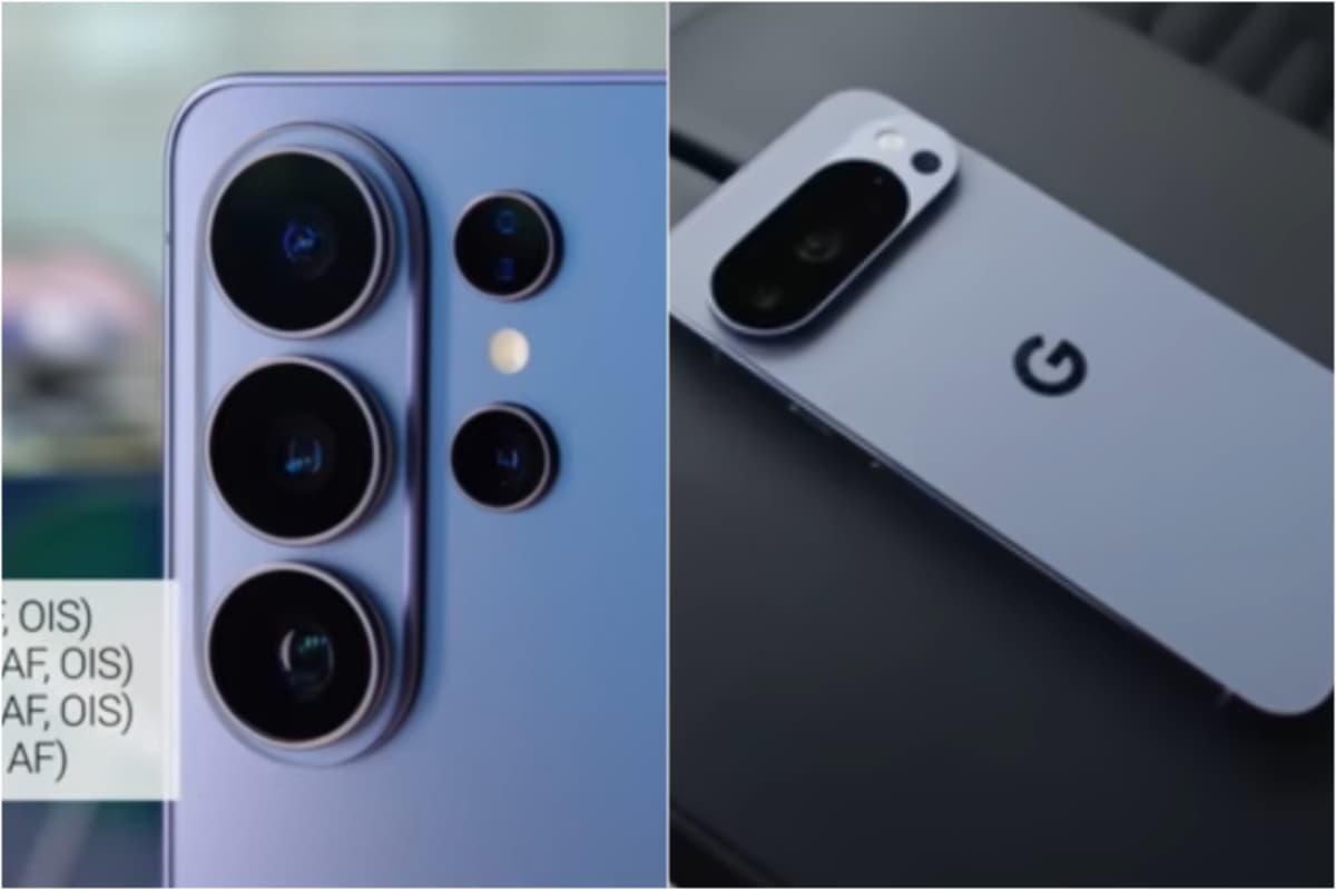 Google Pixel 10 and Samsung Galaxy S26 side by side