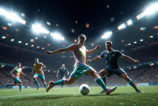 eFootball 2026 Mobile gameplay on a smartphone screen showing a match in progress