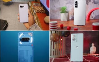 Best smartphones under $400 in 2026 lined up on a dark stone surface