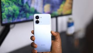 TECNO Pop 20 budget smartphone front and back view