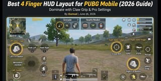 Best 4 finger HUD layout for PUBG Mobile 2026