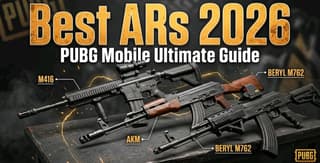 Best assault rifles in PUBG Mobile 2026 tier list