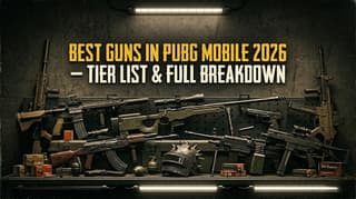 Best guns in PUBG Mobile 2026 — weapon tier list and guide
