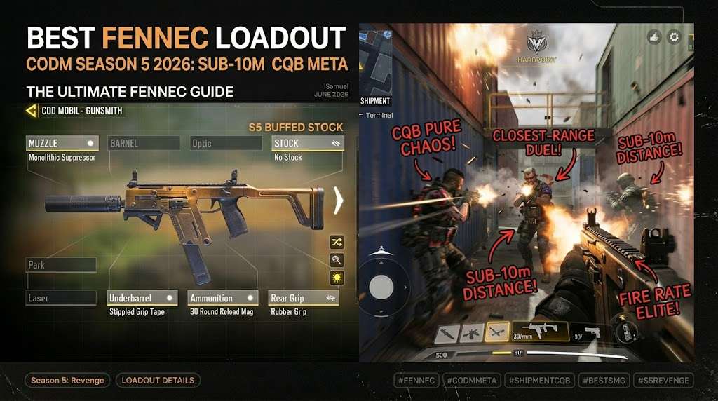 Best Fennec Loadout COD Mobile Season 5 2026