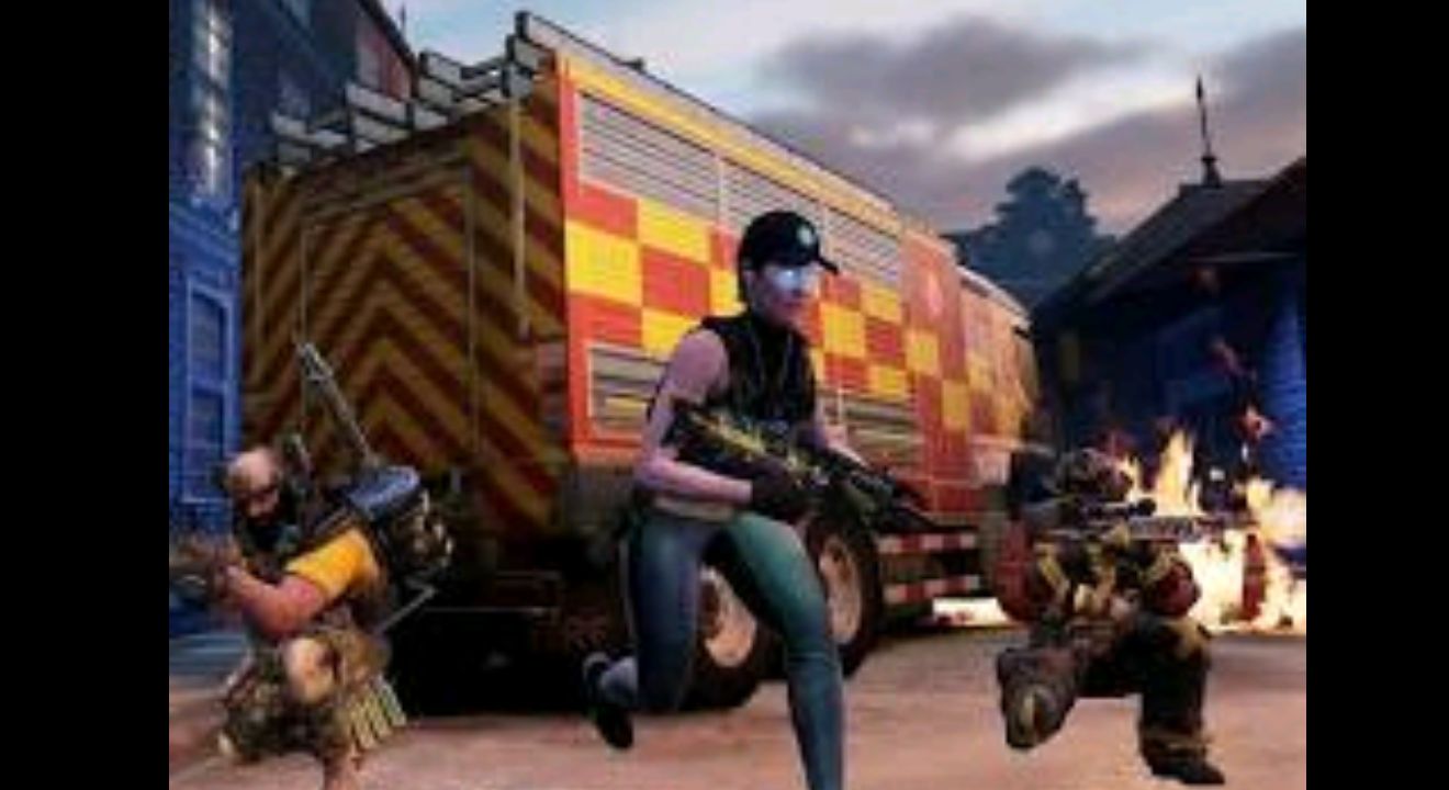 Holger 26 LMG holding a zone in COD Mobile Battle Royale Isolated map
