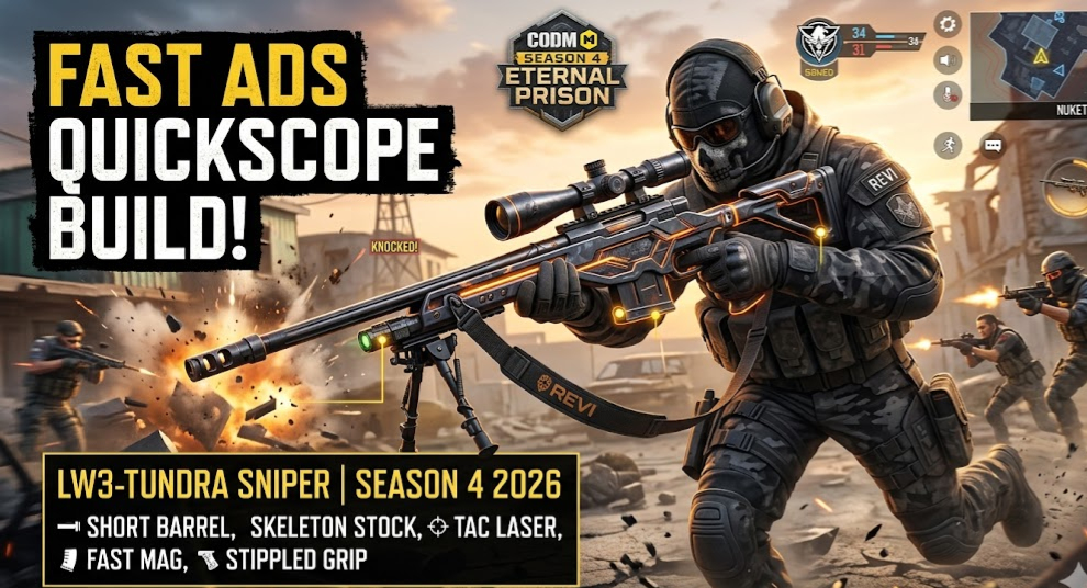 LW3-Tundra quickscope loadout COD Mobile Season 4 2026
