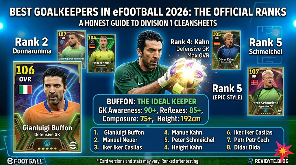 Best Goalkeepers in eFootball™ 2026 – May 2026 Update