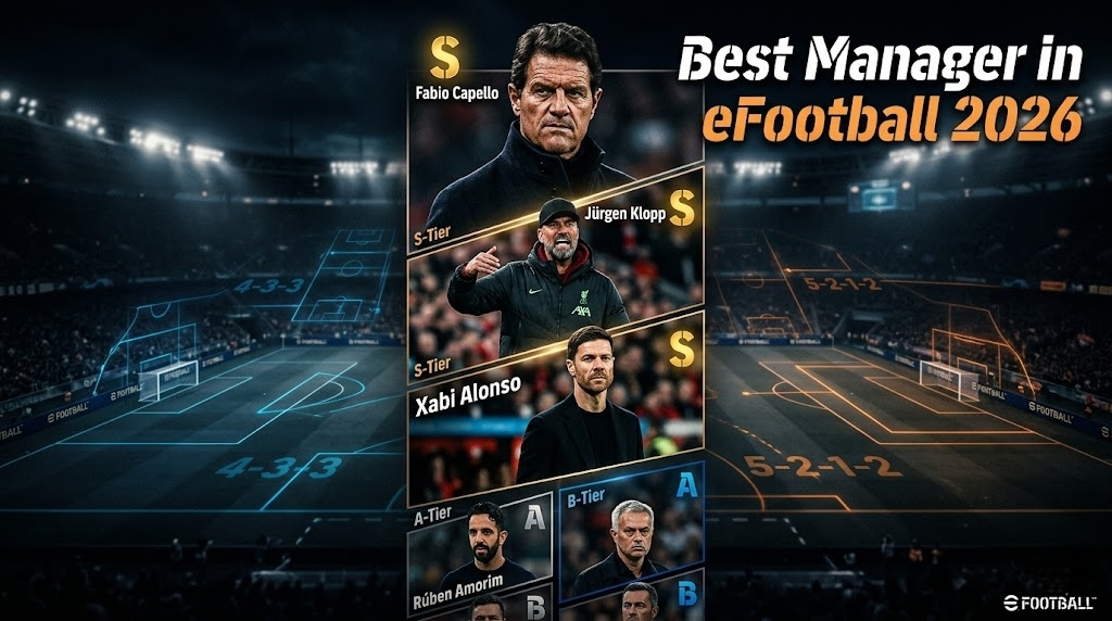 Best Manager in eFootball 2026 – Tier List & Who Actually Works