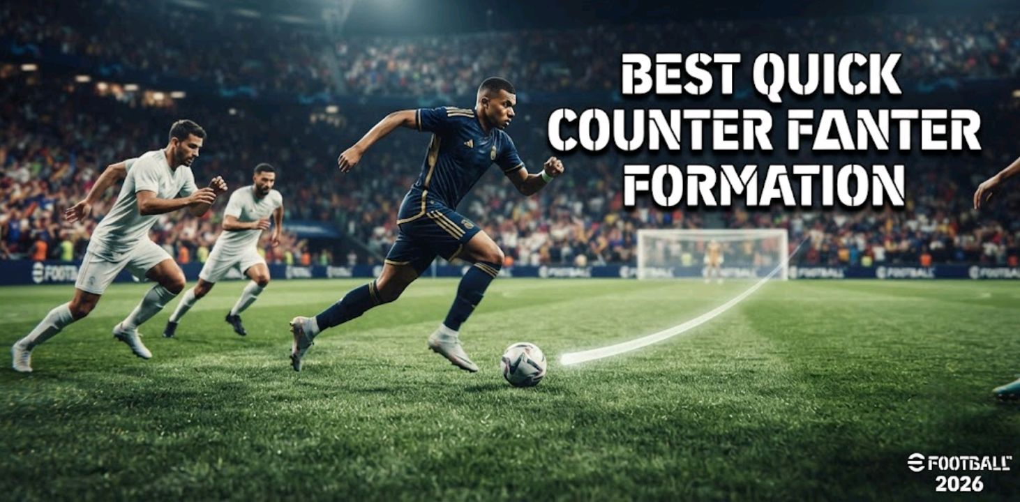 Best Quick Counter Formation in eFootball™ 2026