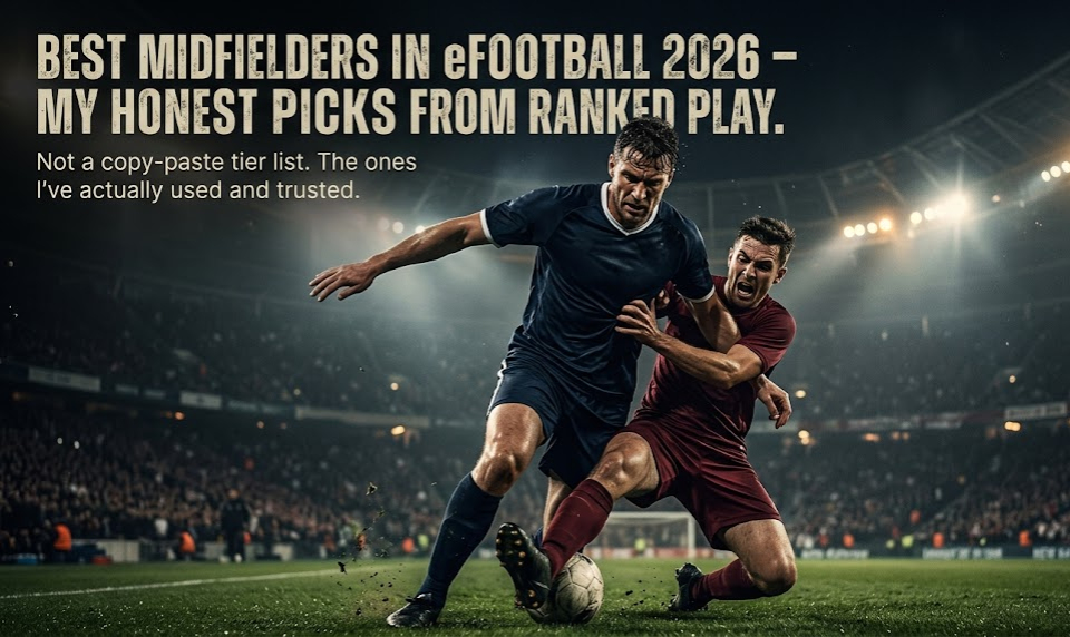 eFootball 2026 best DMF midfielders