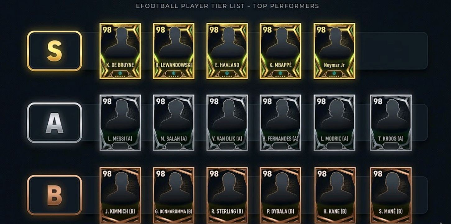 eFootball 2026 LB Tier List
