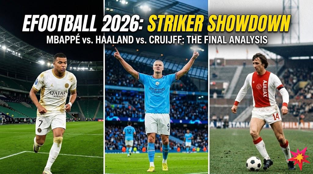 eFootball 2026 SSS Striker Comparison