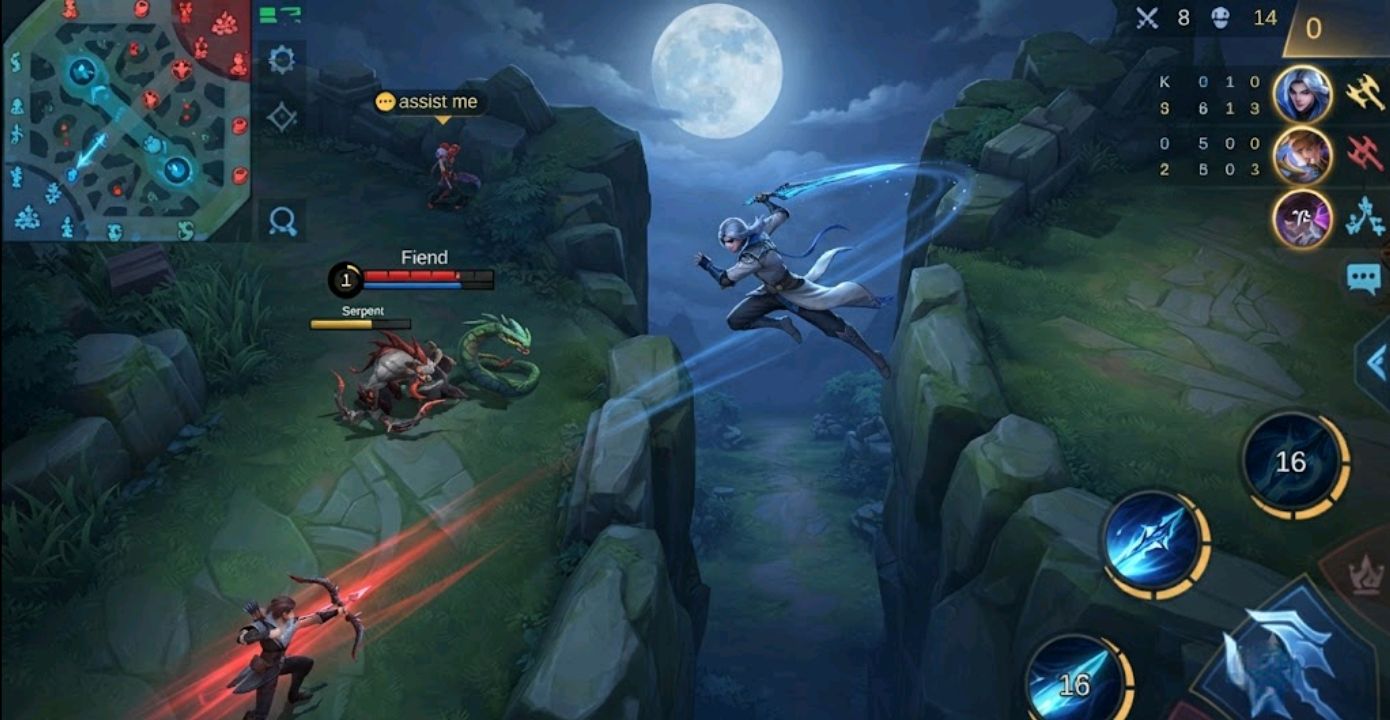 Assassin hero rotation in Mobile Legends