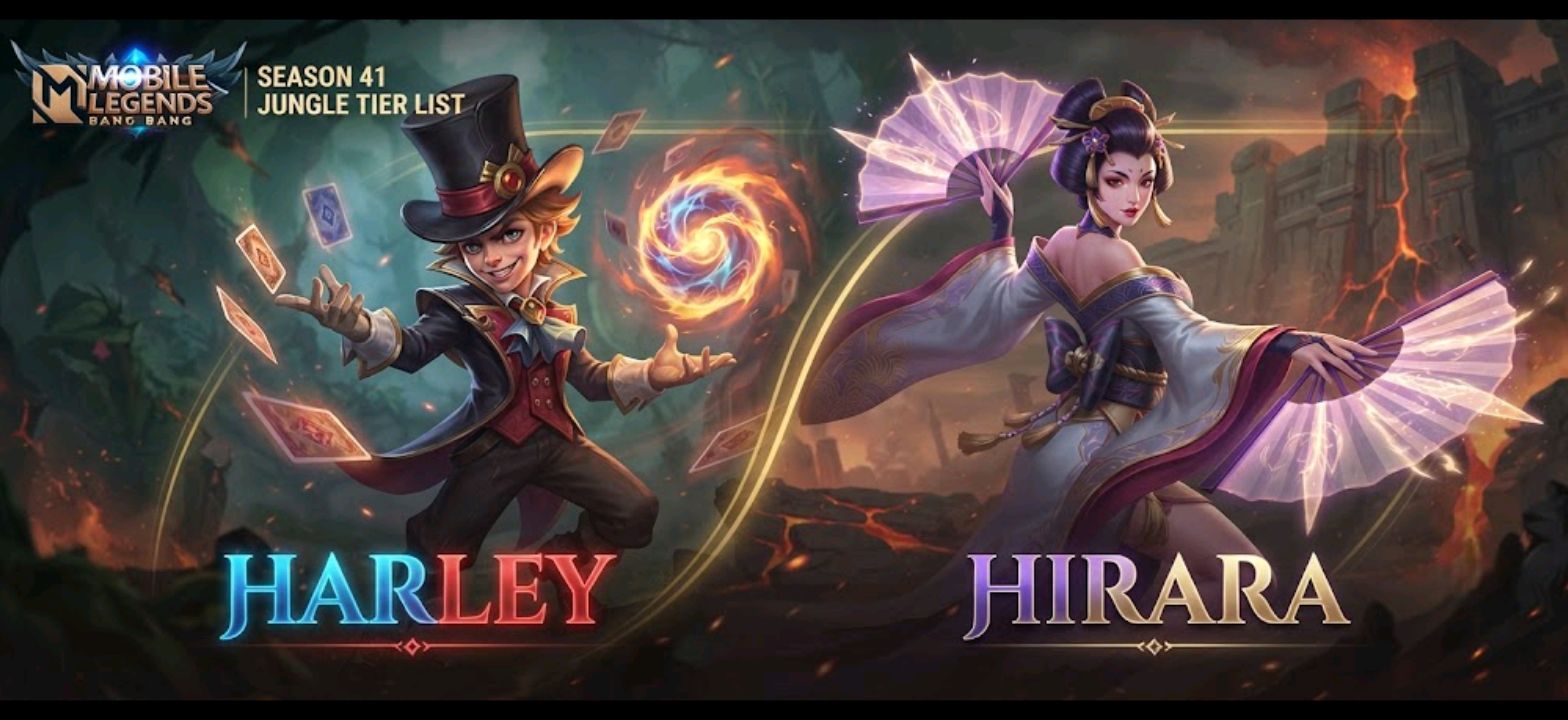Mobile Legends jungle meta Season 41 Harley Hirara