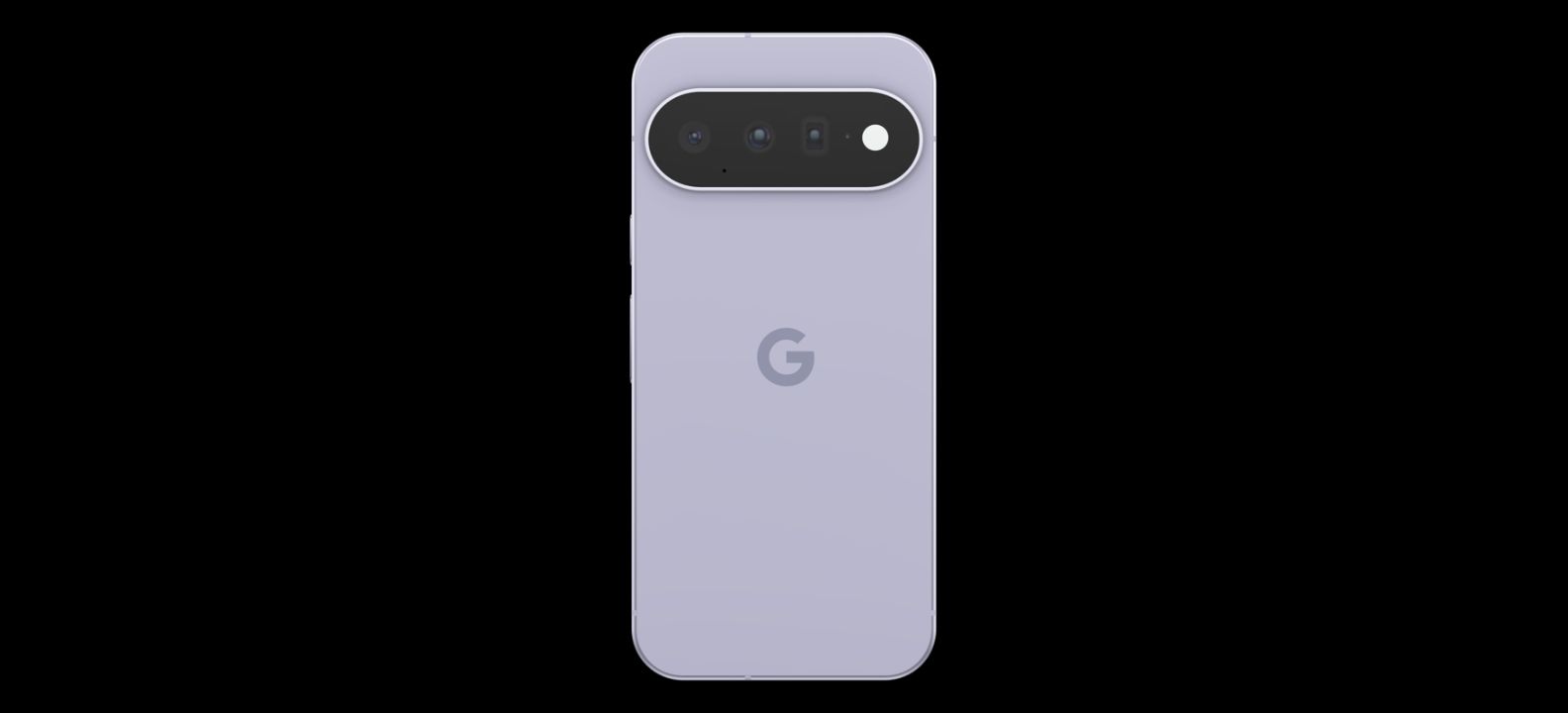 Google Pixel 11 rear camera bar showing the triple-lens array