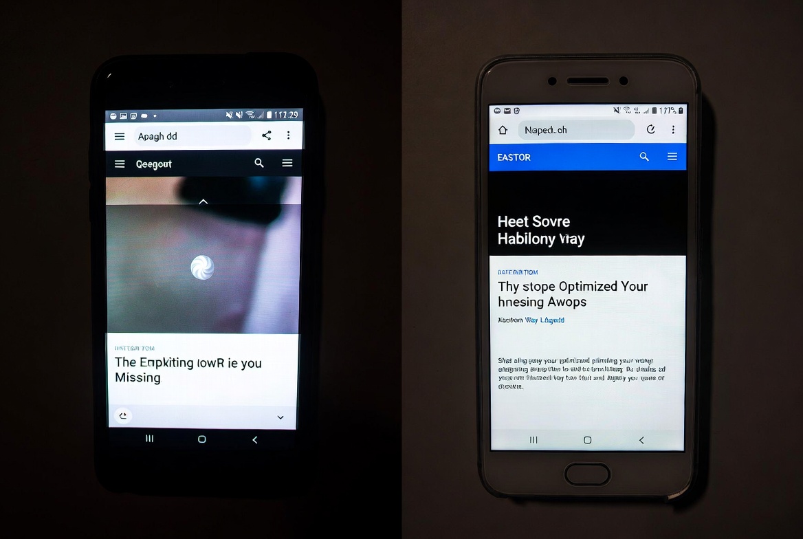 Before and after Android speed optimization showing faster app load times and smoother performance