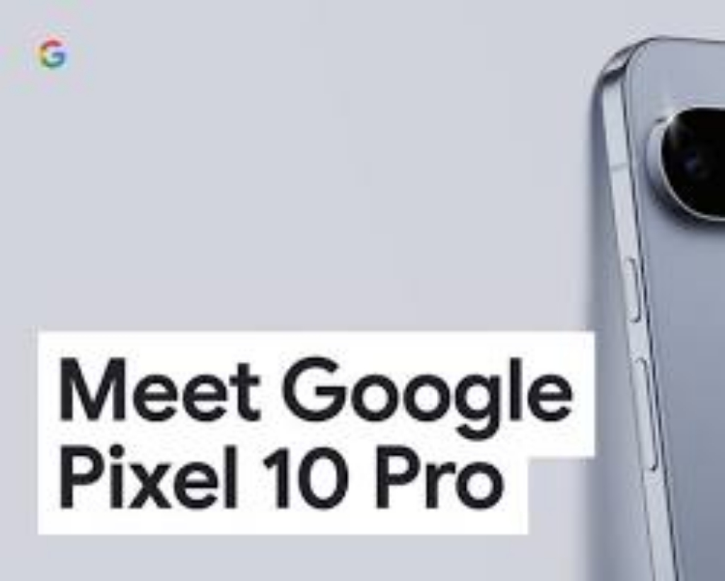 Google Pixel 10 lineup arranged on a flat surface showing all four models