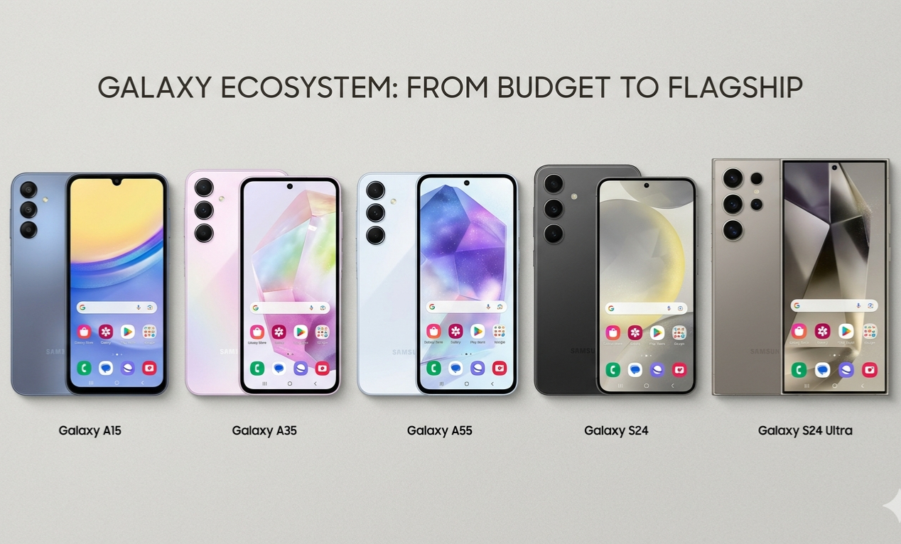 Best Samsung camera phones in 2026 lineup from budget Galaxy A16 to flagship Galaxy S26 Ultra