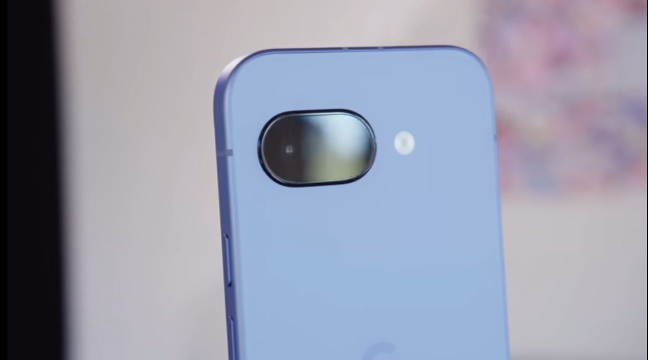 Google Pixel 9a dual rear camera bar