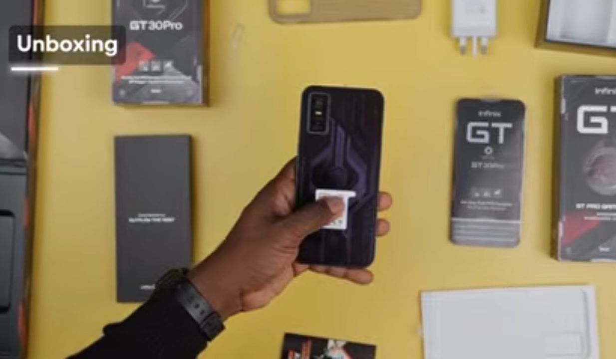 Infinix GT 30 Pro GT Shoulder Triggers and Cyber Mecha design