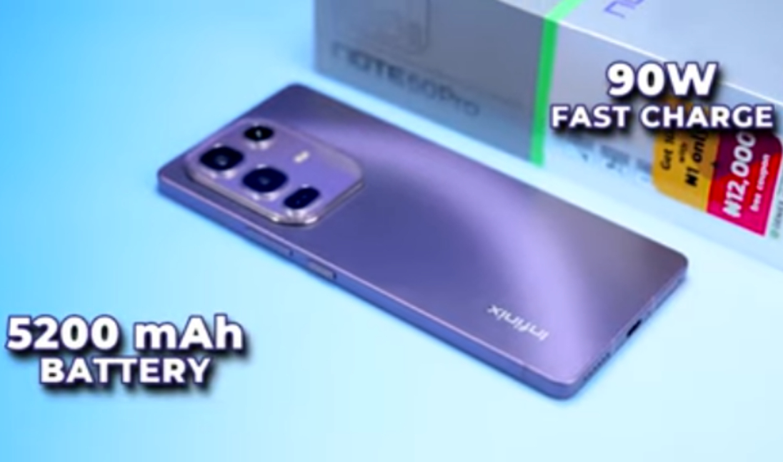 Infinix Note 50 5G AMOLED display and camera design