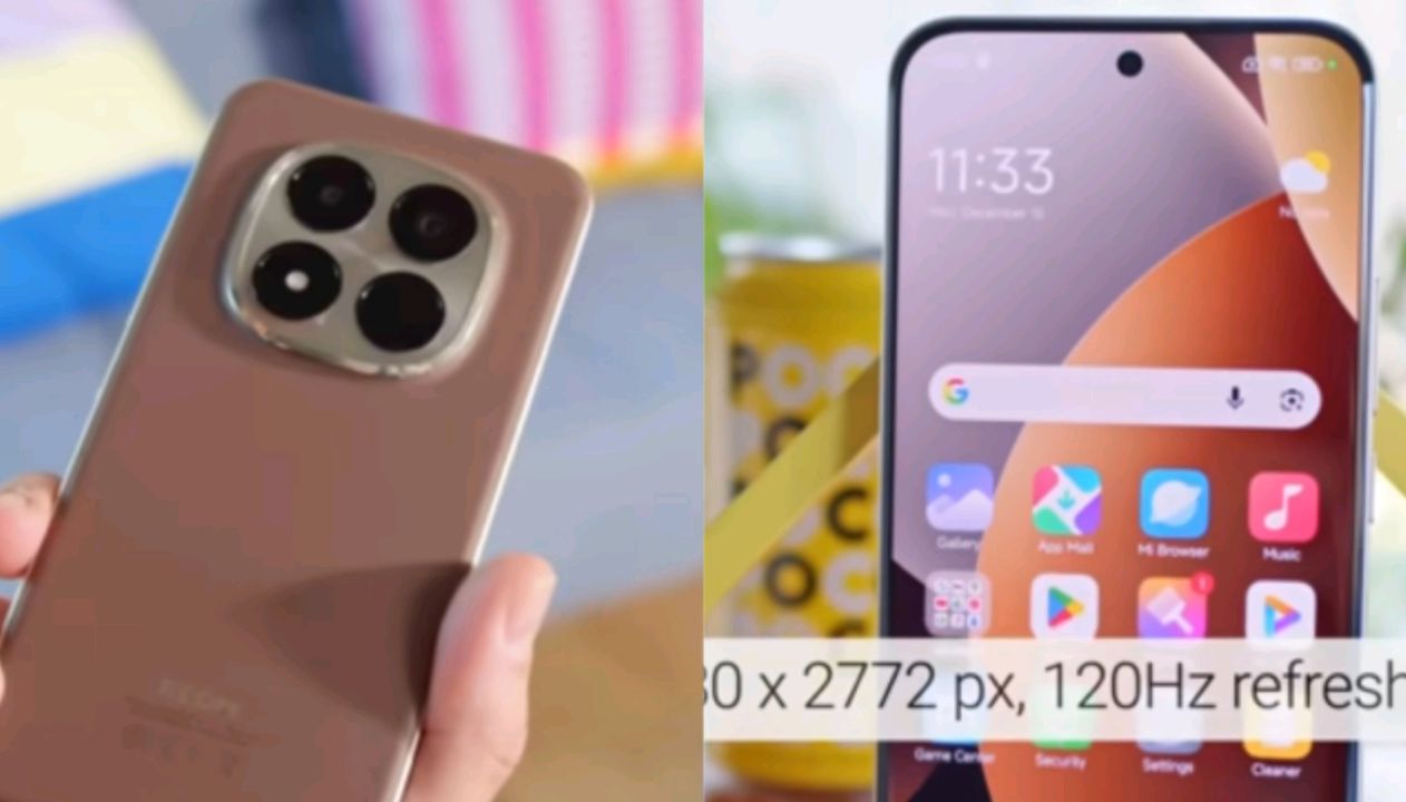 Redmi Note 15 Pro+ front and back view showing 200MP camera module