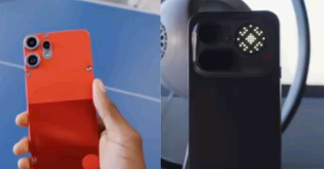 CMF Phone 2 Pro next to Nothing Phone 4a Pro showing the design difference between the sub-brand and the main line