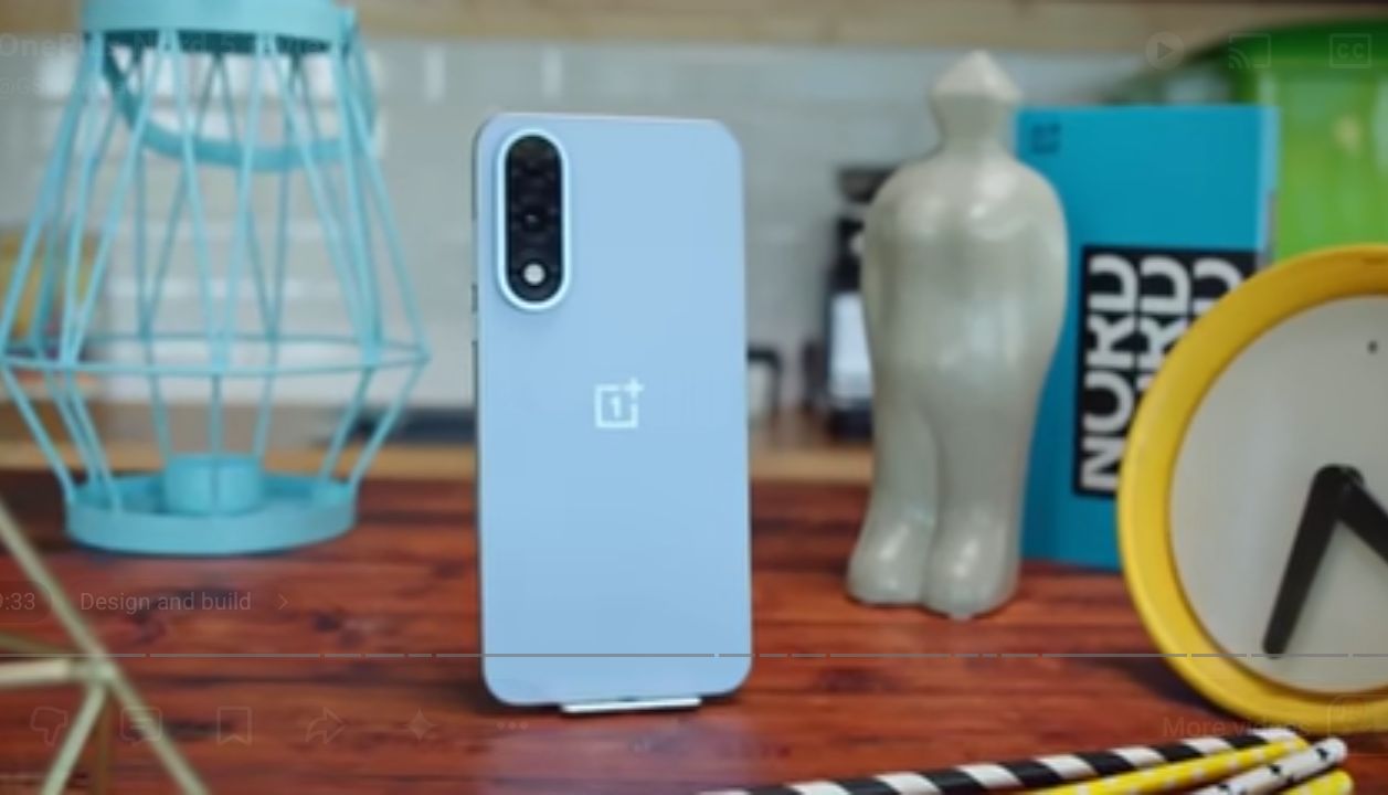 OnePlus Nord 5 mid-range phone lifestyle shot