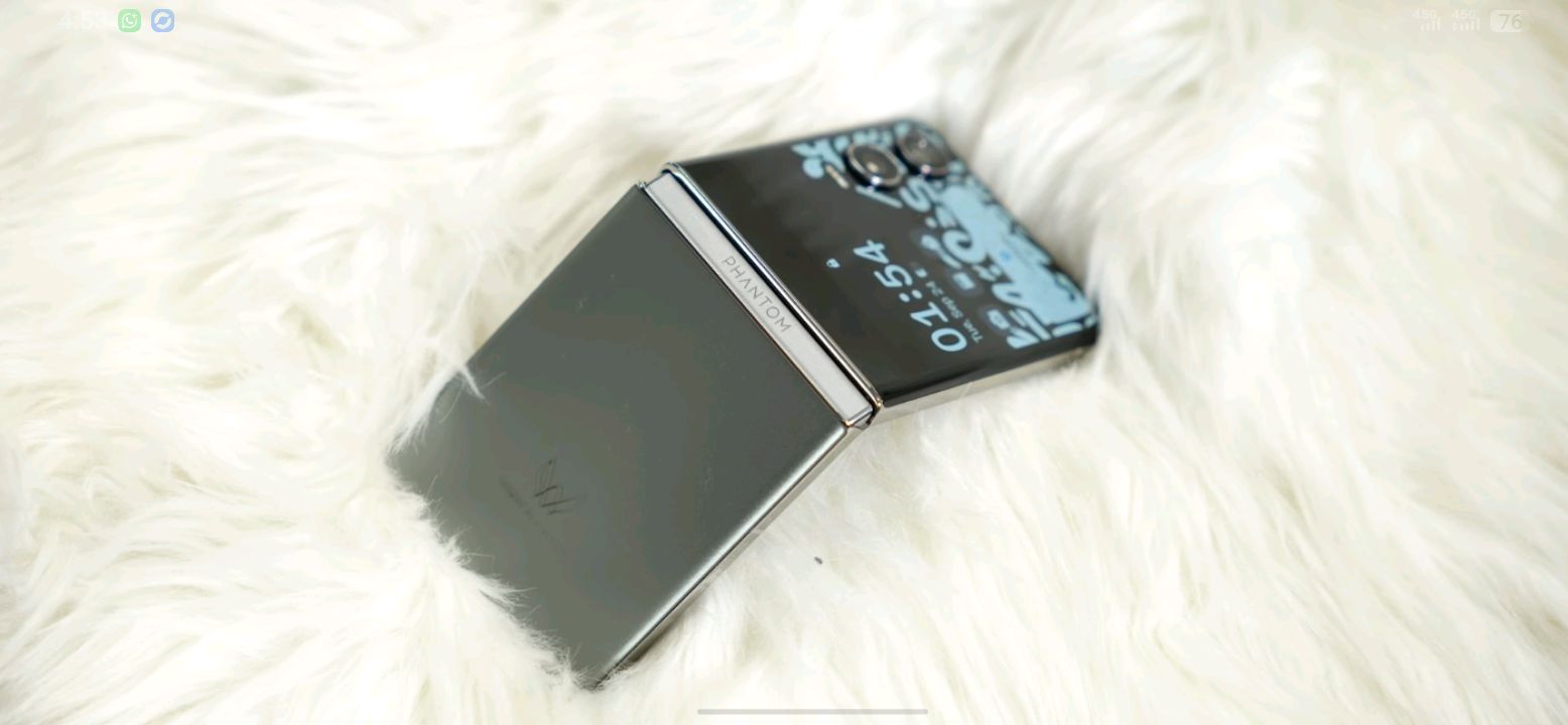 TECNO Phantom V Flip2 5G foldable smartphone