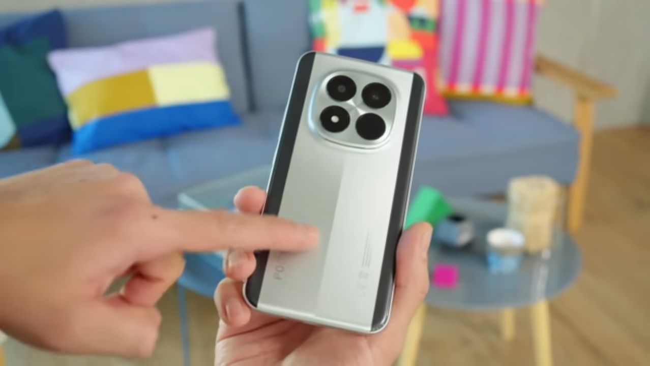 POCO M8 Pro in Silver, Black, and Green colorways