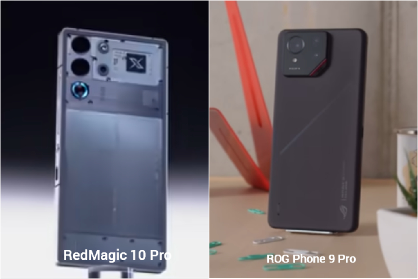 RedMagic vs ROG Phone gaming phone comparison 2026