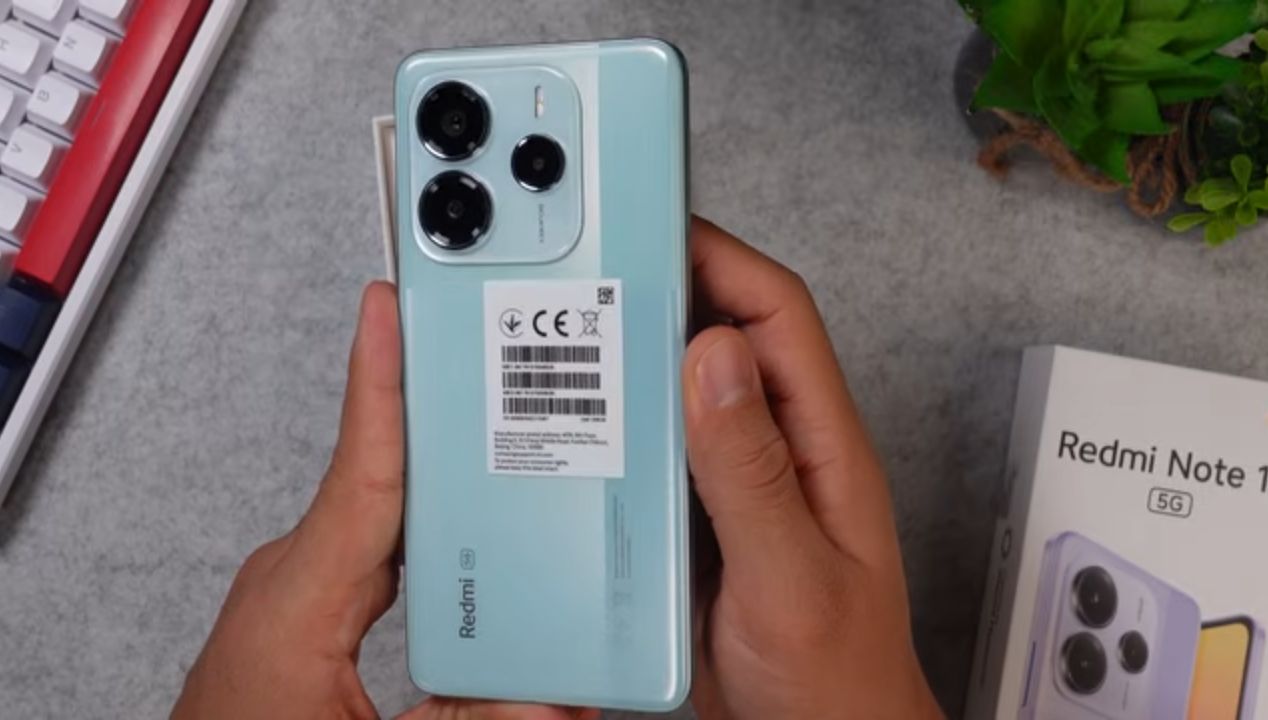 Redmi Note 14 5G front and back panel