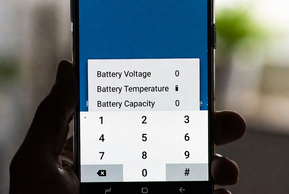 Samsung hidden battery diagnostic USSD screen