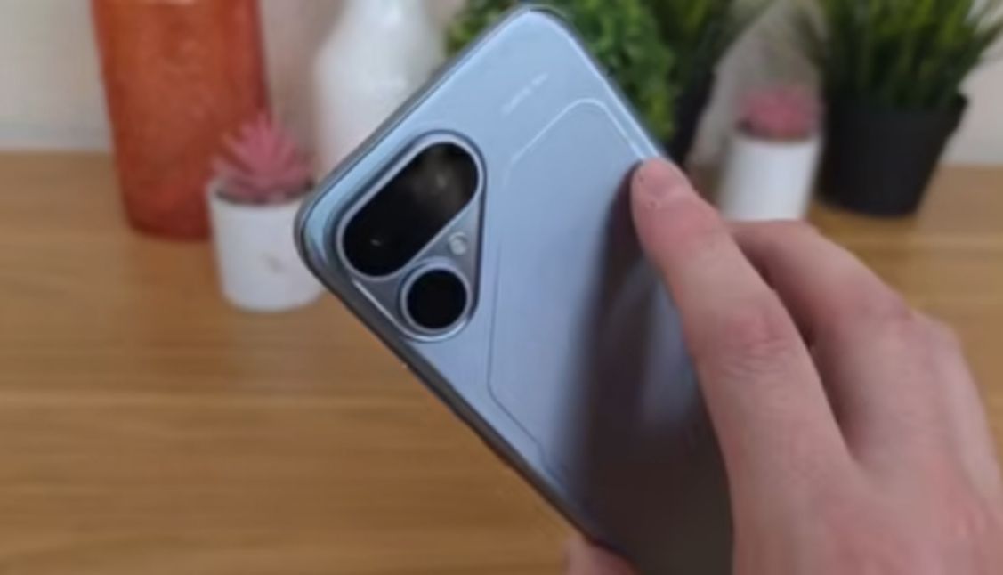 TECNO POVA Curve 2 5G slim curved-display gaming smartphone in dark colorway