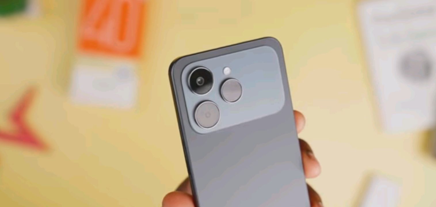 TECNO Spark 40 smartphone rear panel and camera module