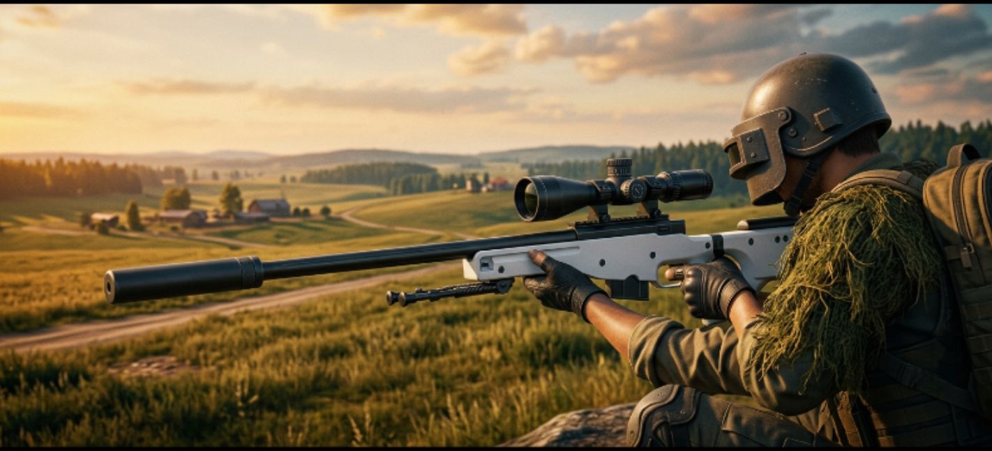 AWM sniper rifle PUBG Mobile 2026
