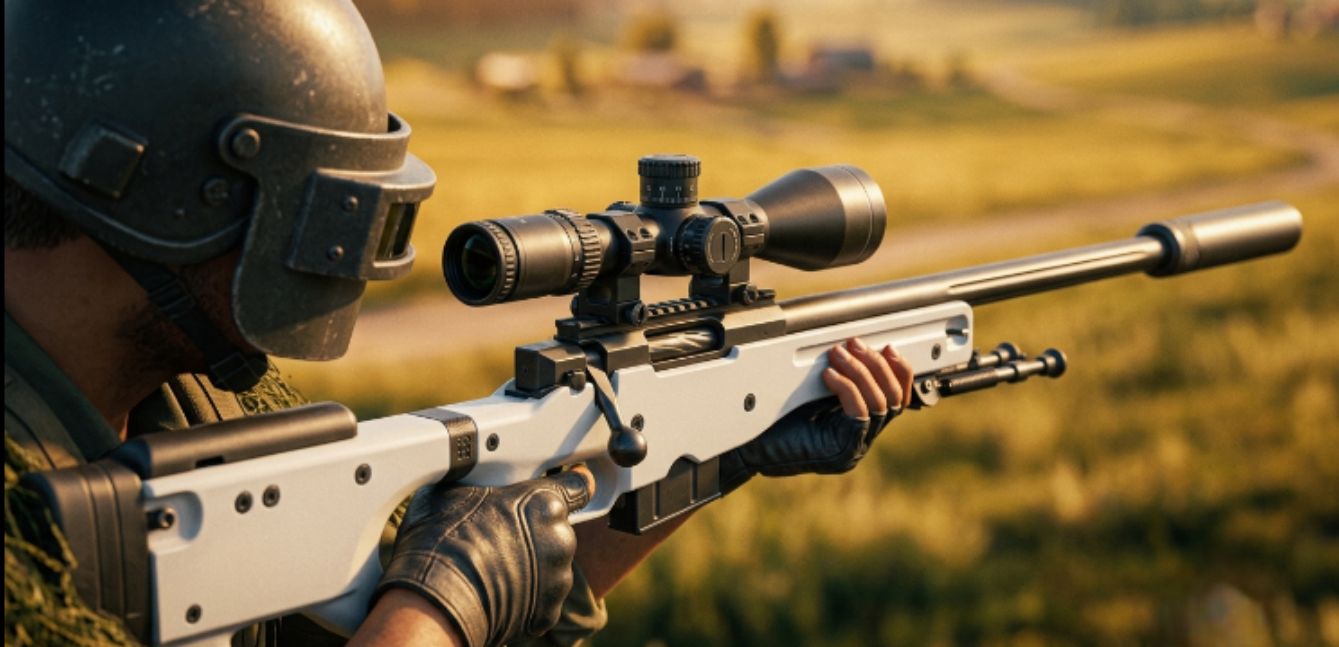 PUBG Mobile bolt-action sniper rifle comparison chart 2026
