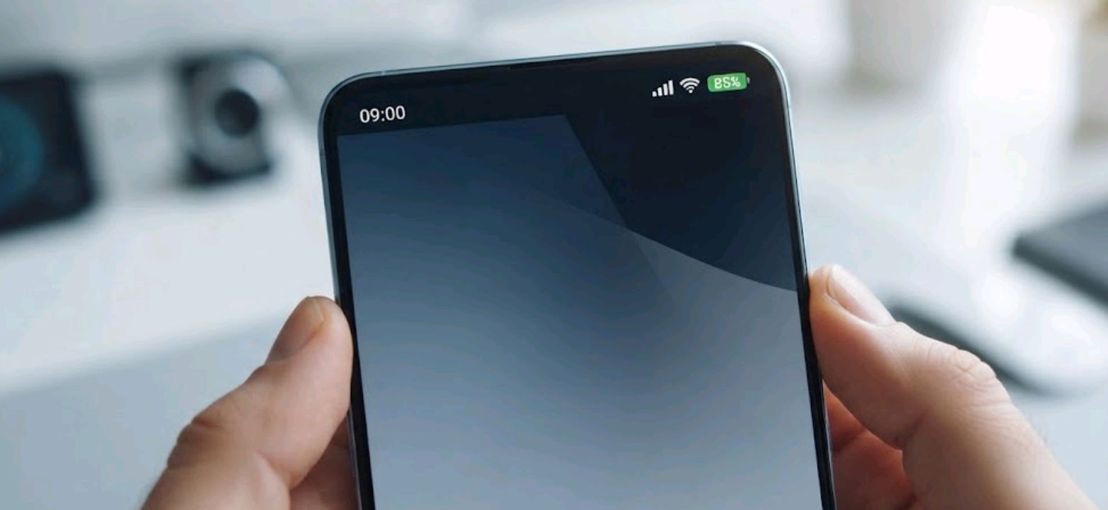 A phone battery percentage indicator shown on a smartphone screen