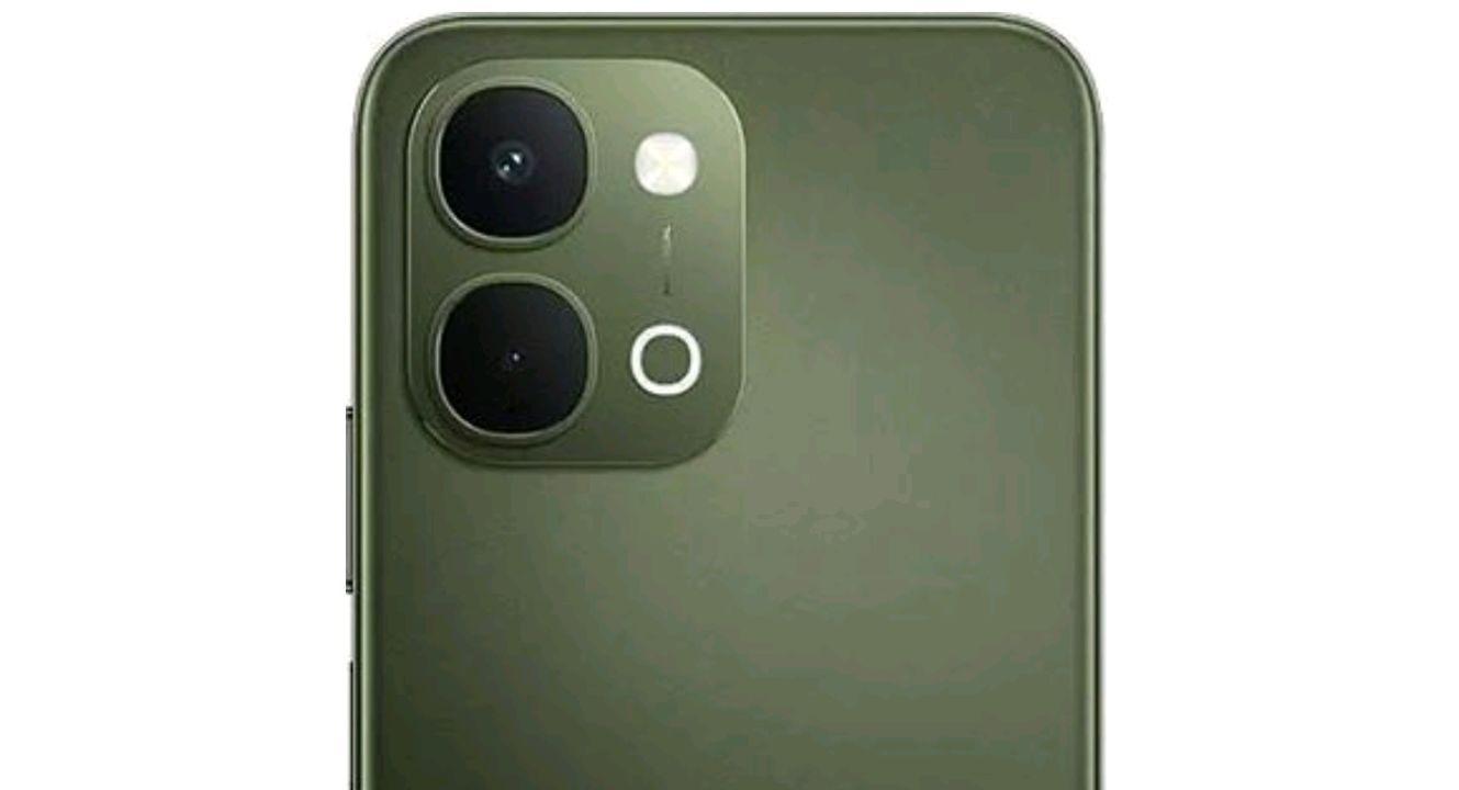 vivo T5x with its camera module and IP68/IP69 rating badge visible