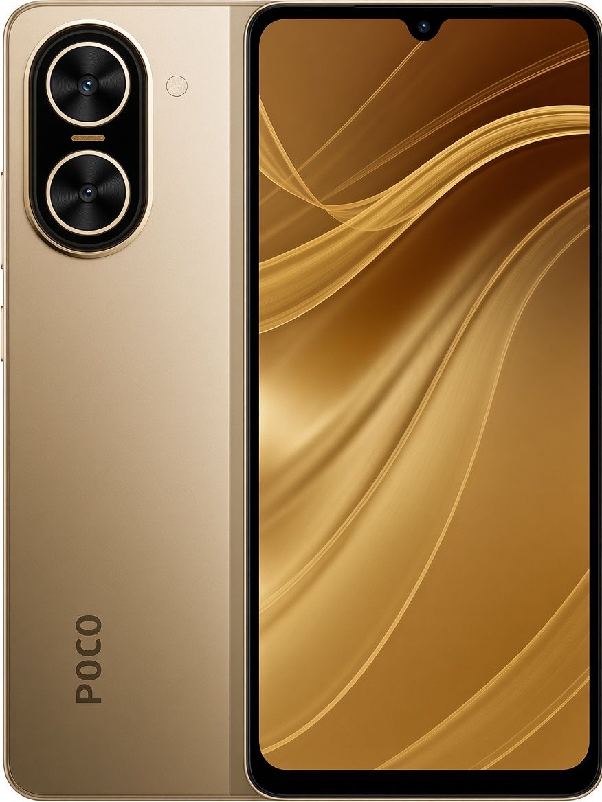 POCO C71 in hand