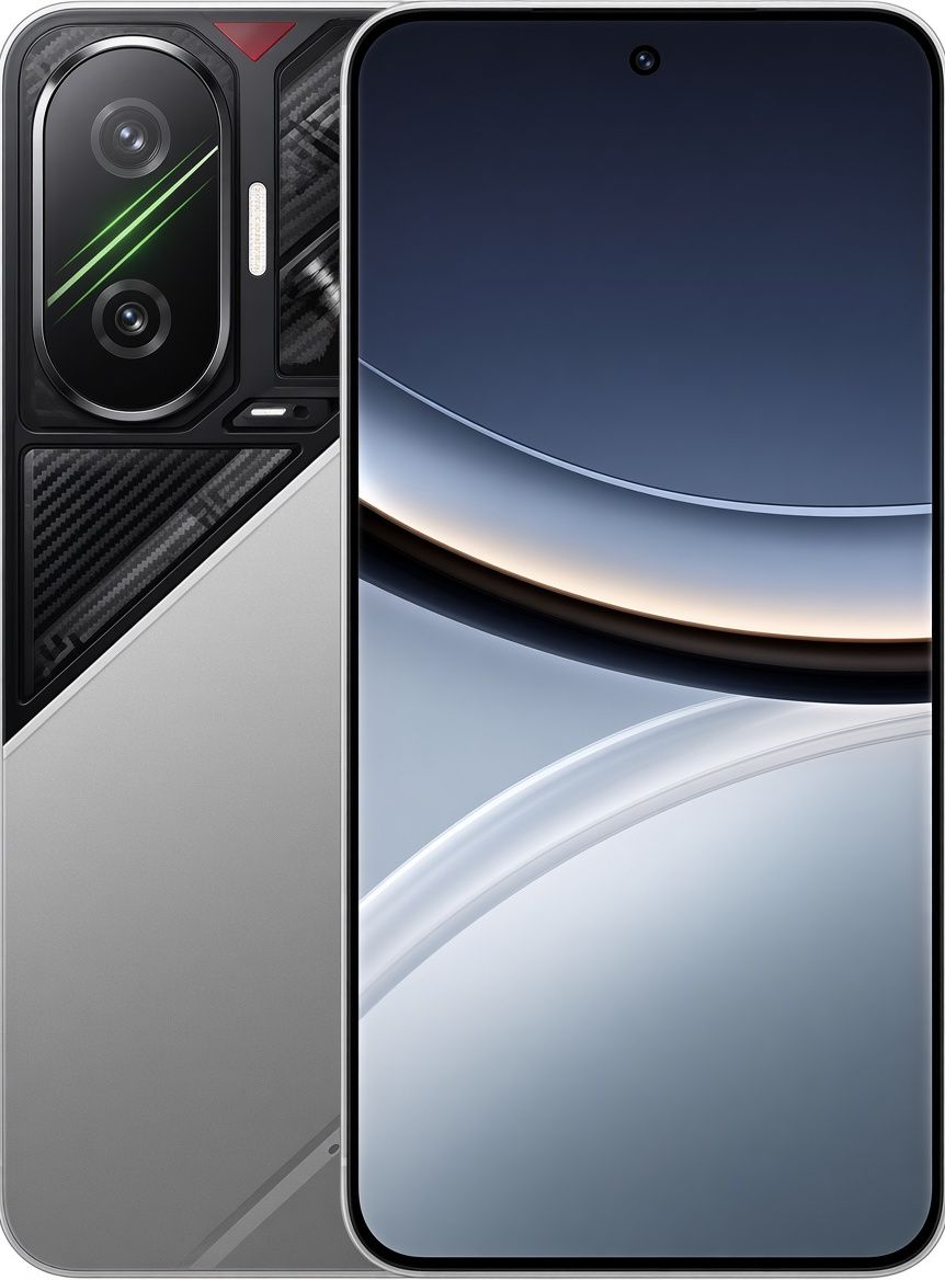 POCO F7 smartphone showing its battery specs