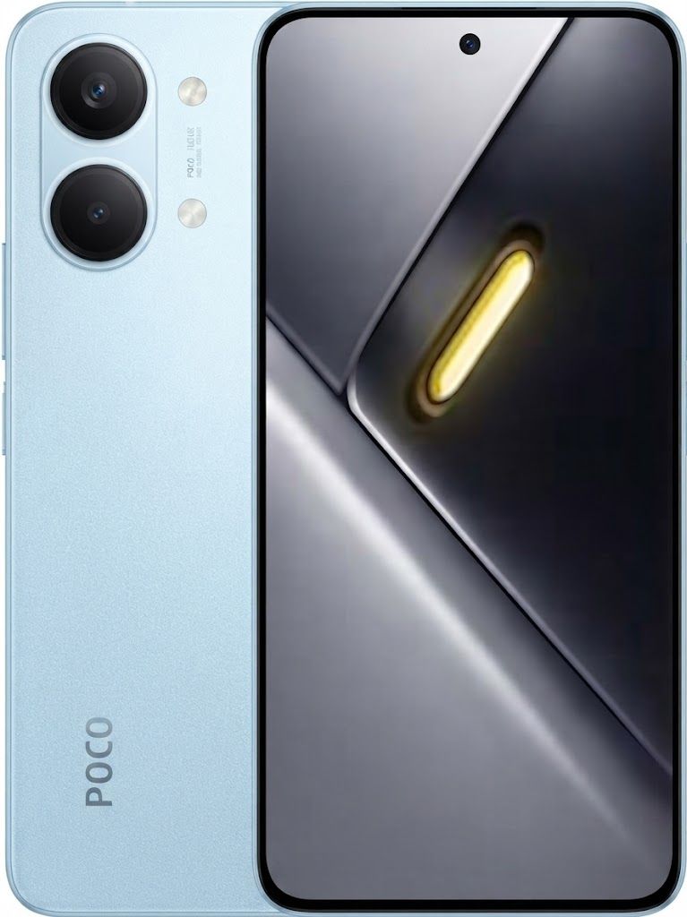 Poco X8 Pro Max held outdoors showing display and camera bump
