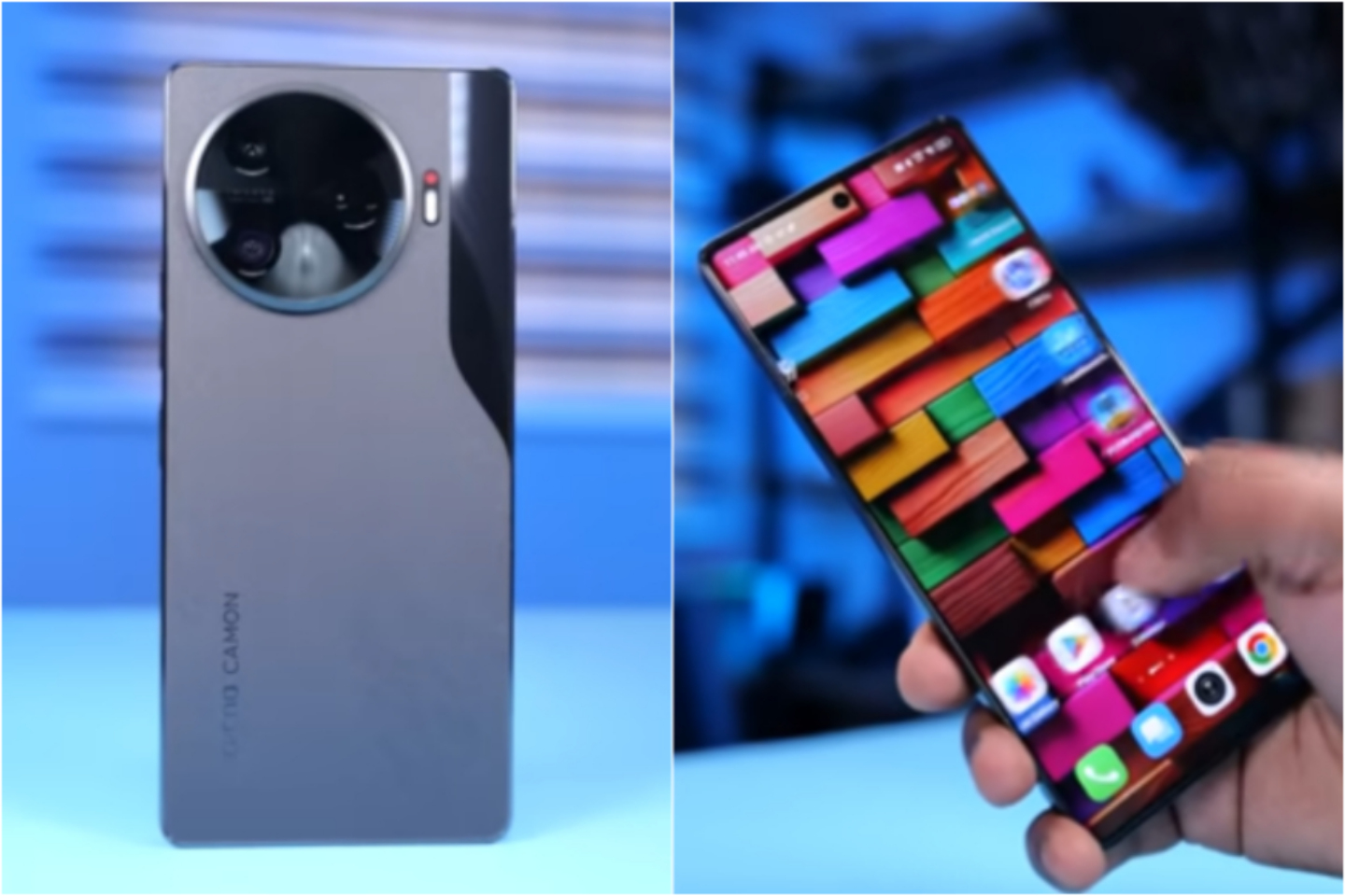 Tecno Camon 30 Pro – hero shot, full device front and back